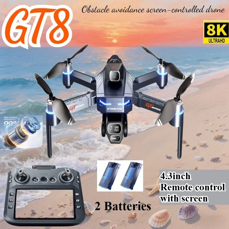 Drone E88Pro Rc 4K - 드론 4K HD GT8 카메라 장애물