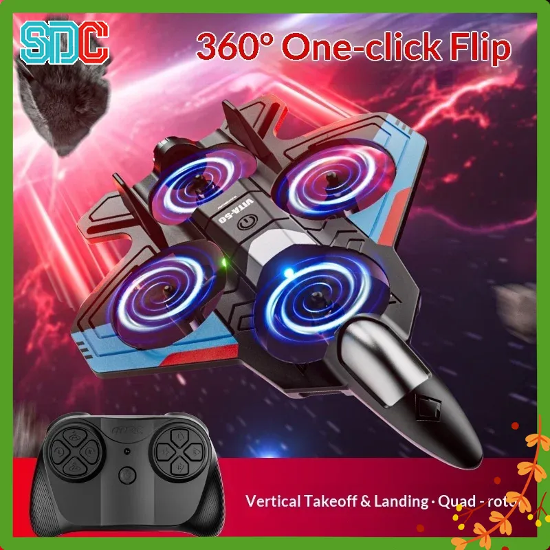 Drone Rc Fighter Jet - 새로운 V50 글라이더 비행 헬리콥터 RC