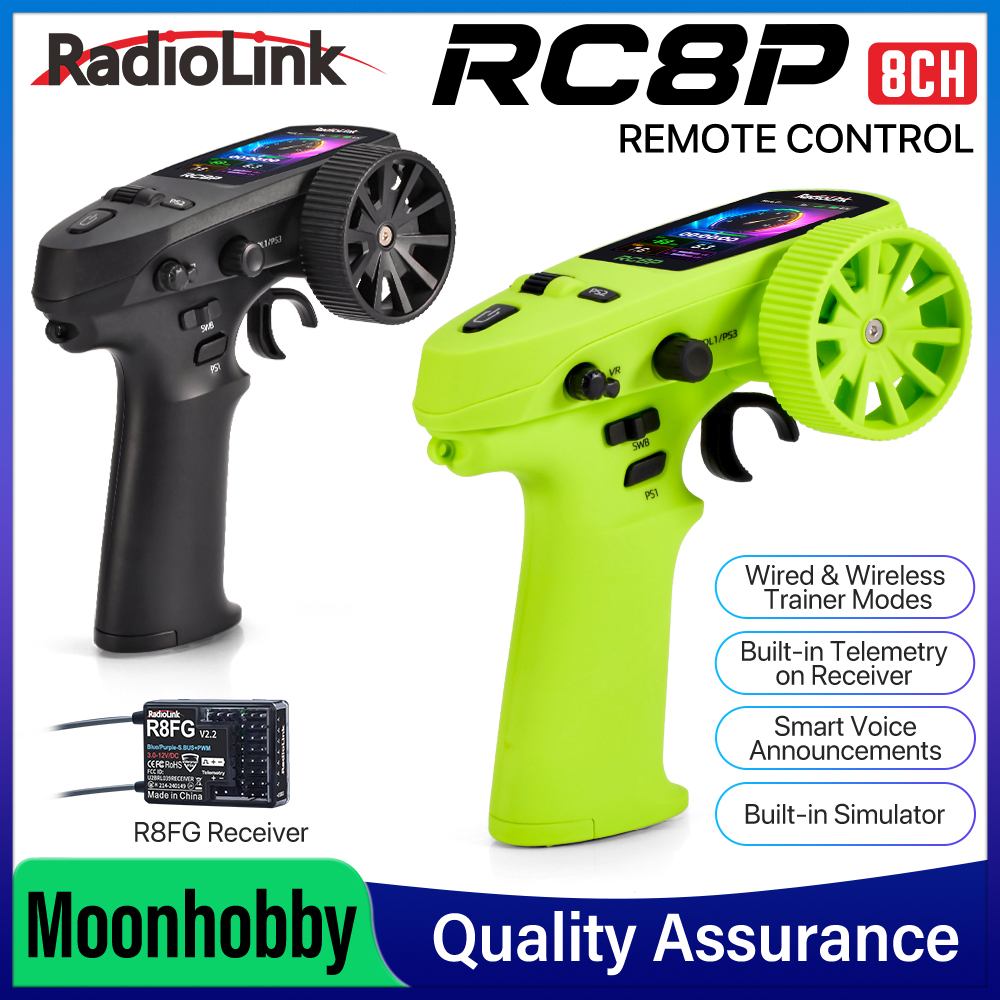 Telemetry Module Rc - RadioLink RC8P 송신기 8채널 무선 조종기,