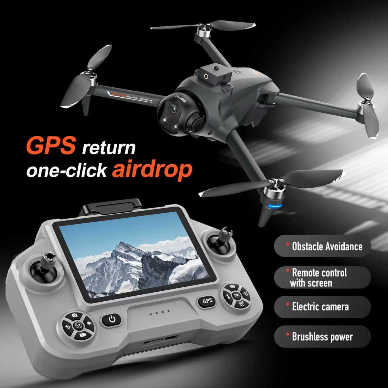 Drone E88Pro Rc 4K - YL059 FPV GPS 쿼드콥터 드론 8K