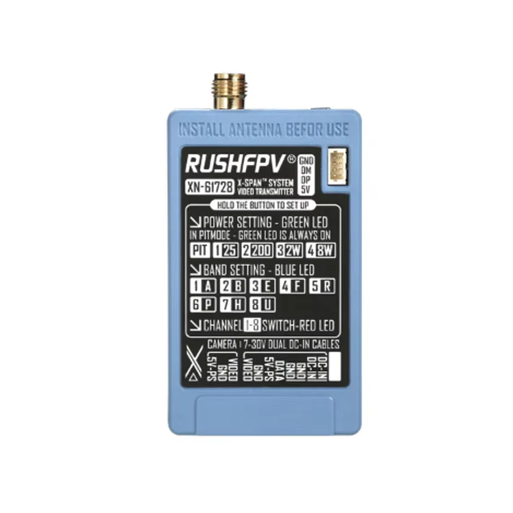 RUSHFPV 6.1‑7.2G 8W X61728 VTX - Drone Rc Control 리뷰 및 가격