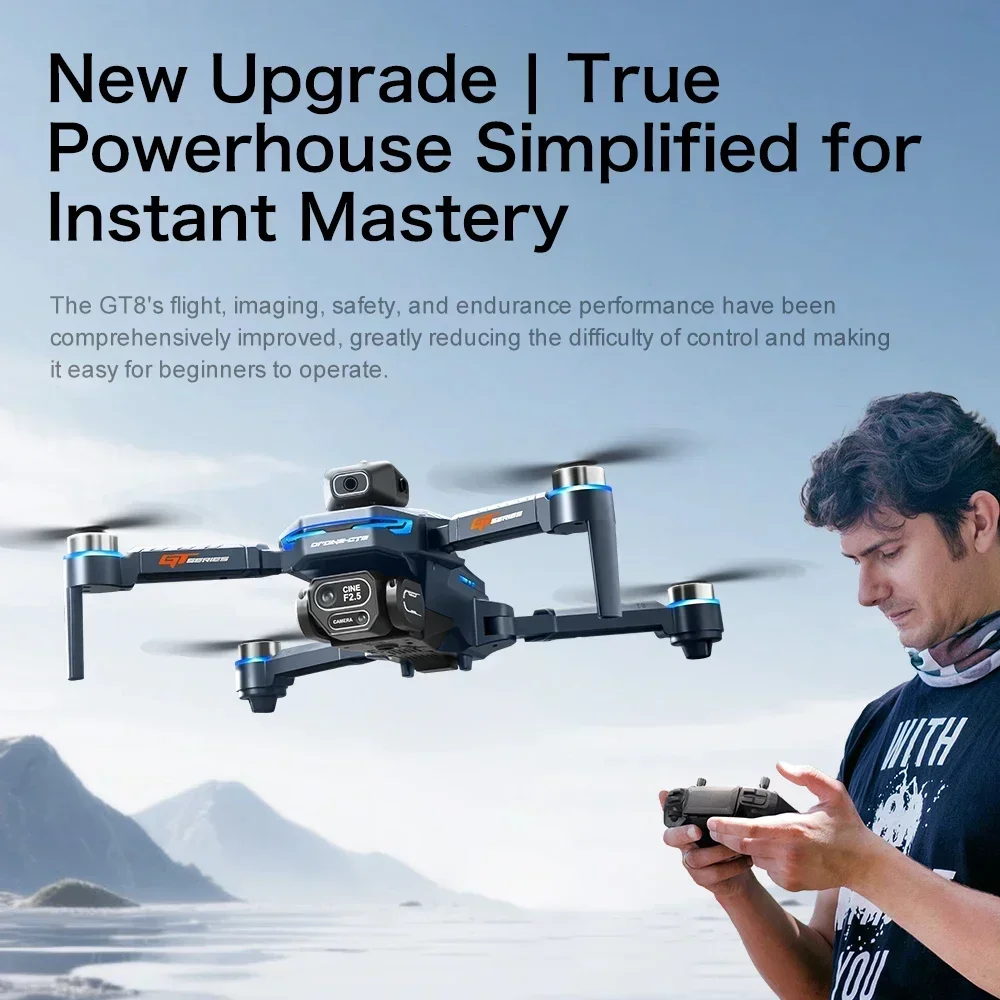 드론 4K HD GT8 카메라 장애물 회피 항공 사진  - Drone E88Pro Rc 4K 리뷰 및 가격