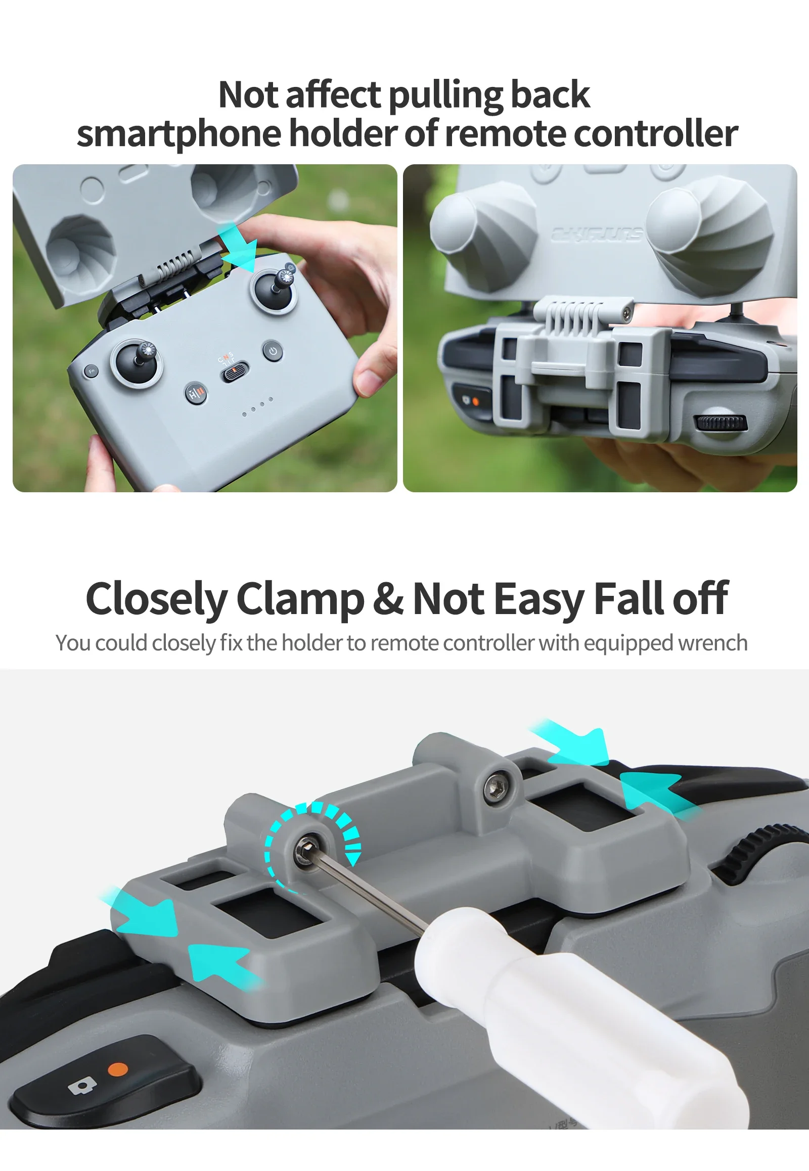 2 in 1 컨트롤러 보호대 썬후드 컨트롤 스틱 가드  - Drone Dji Rc N2 리뷰 및 가격