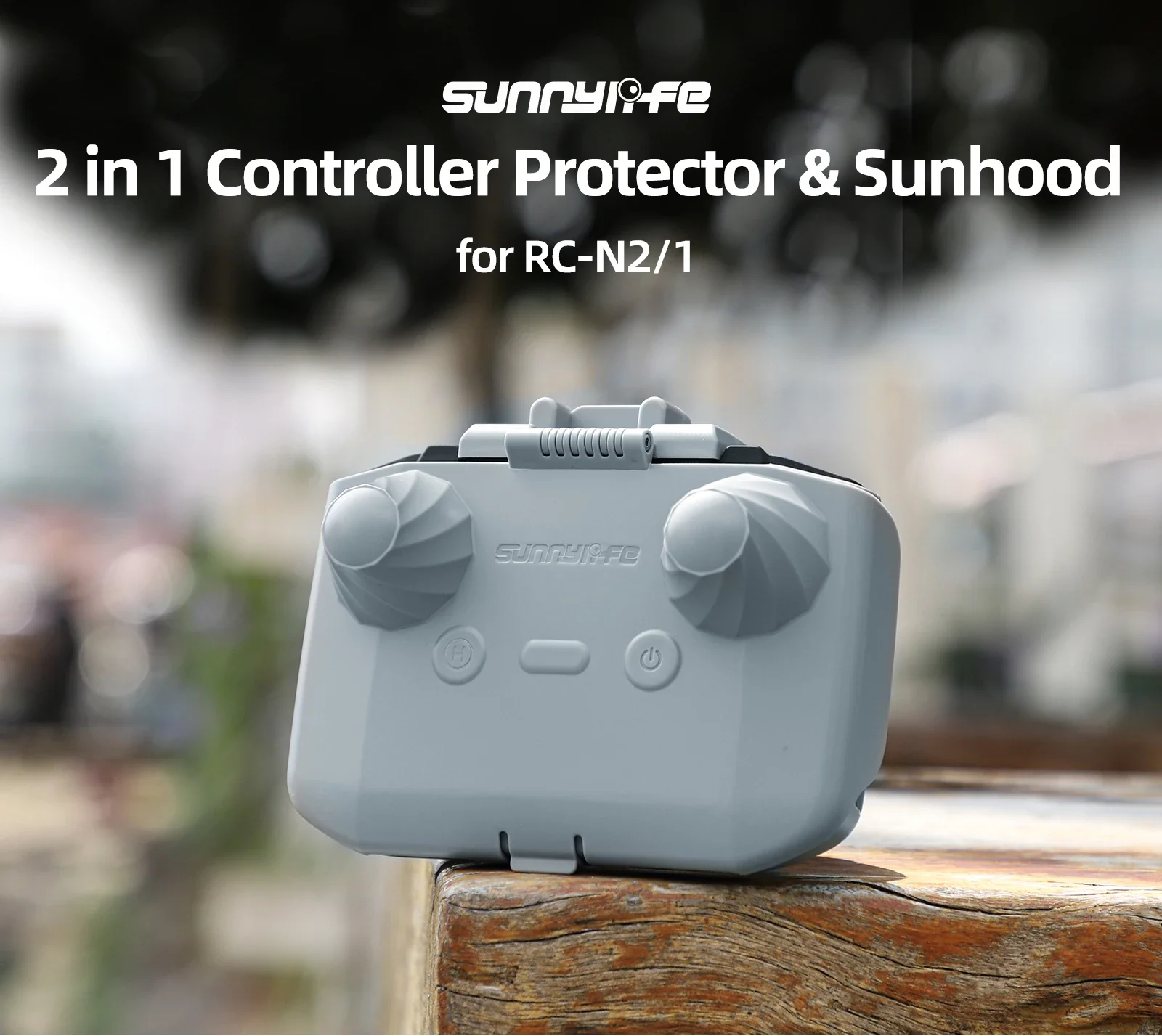 2 in 1 컨트롤러 보호대 썬후드 컨트롤 스틱 가드  - Drone Dji Rc N2 리뷰 및 가격