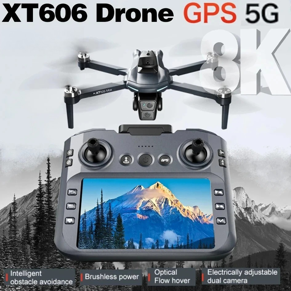 오리지널 XT606 드론 전문가용 8K HD 카메라 5 - Drone E88Pro Rc 4K 리뷰 및 가격