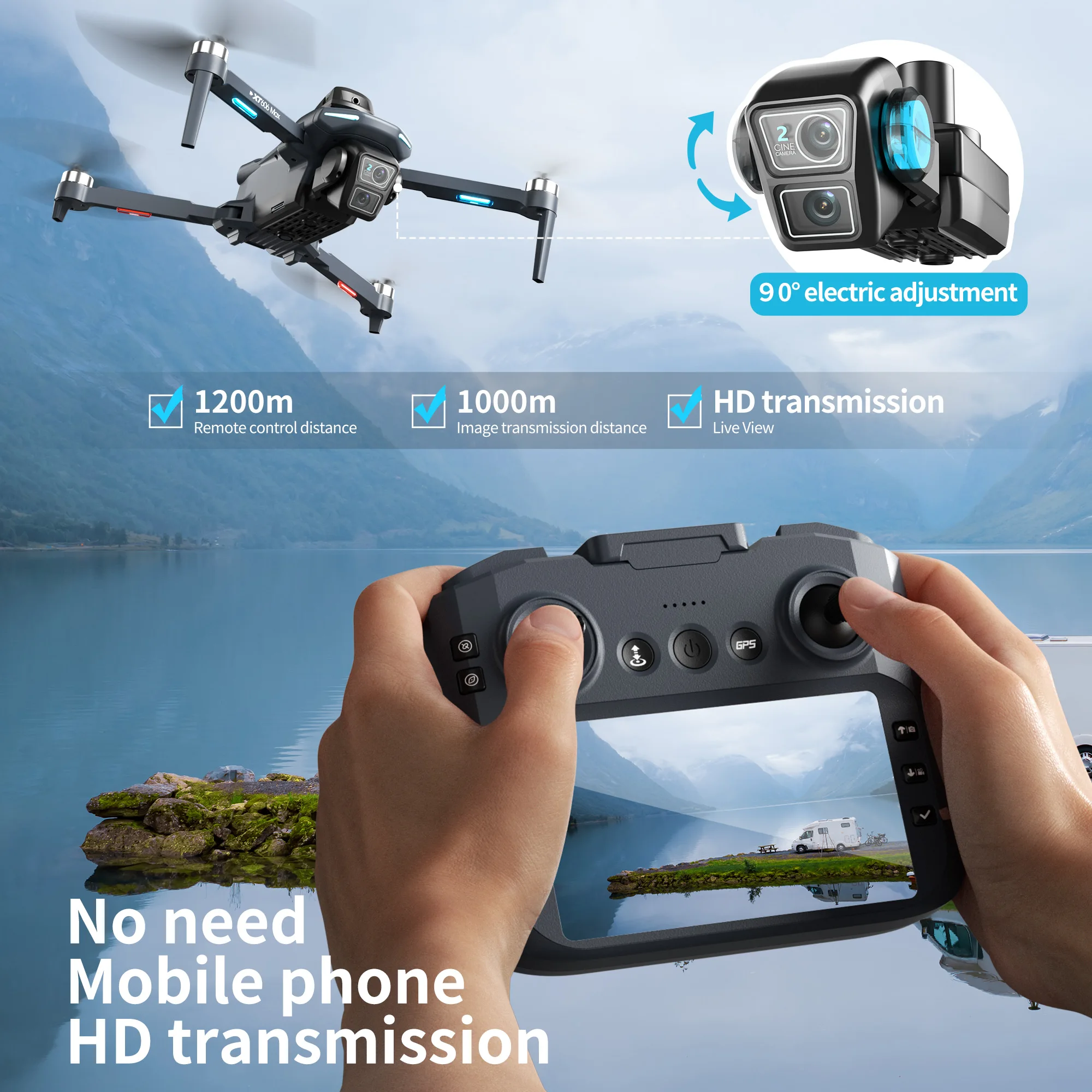 오리지널 XT606 드론 전문가용 8K HD 카메라 5 - Drone E88Pro Rc 4K 리뷰 및 가격