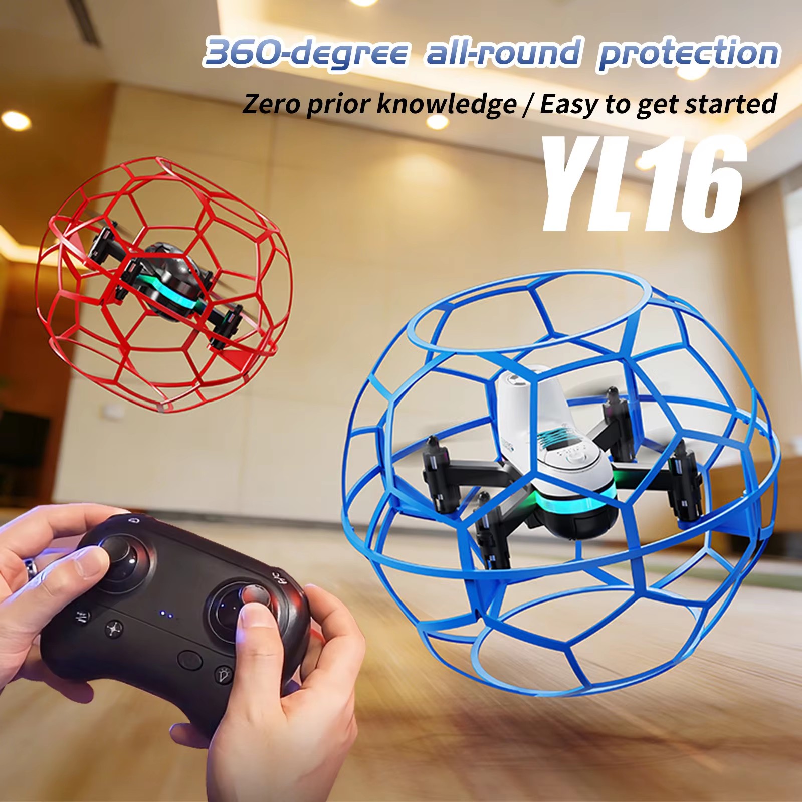 YL16 RC 드론 2.4G 4채널 6축 헤드리스 모드 - Drone Pro Rc Ufo 리뷰 및 가격