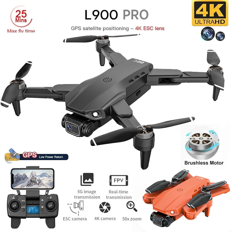 L900 Pro GPS 드론 4K 전문 HD 듀얼 카메 - Drone E88Pro Rc 4K 리뷰 및 가격