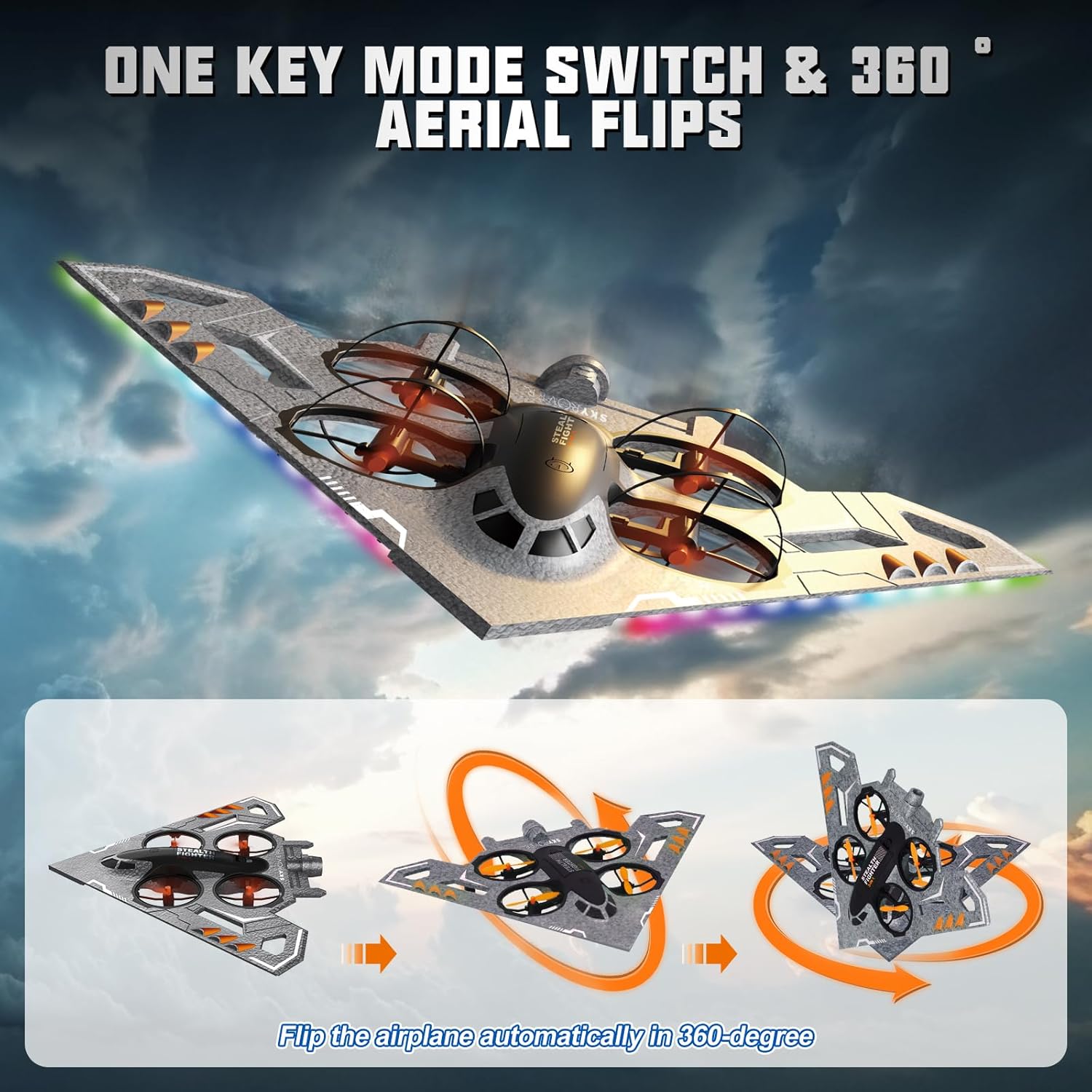 3-in-1 RC 제트기, 원격 조종 비행기 – 공중, - Drone Rc Fighter Jet 리뷰 및 가격
