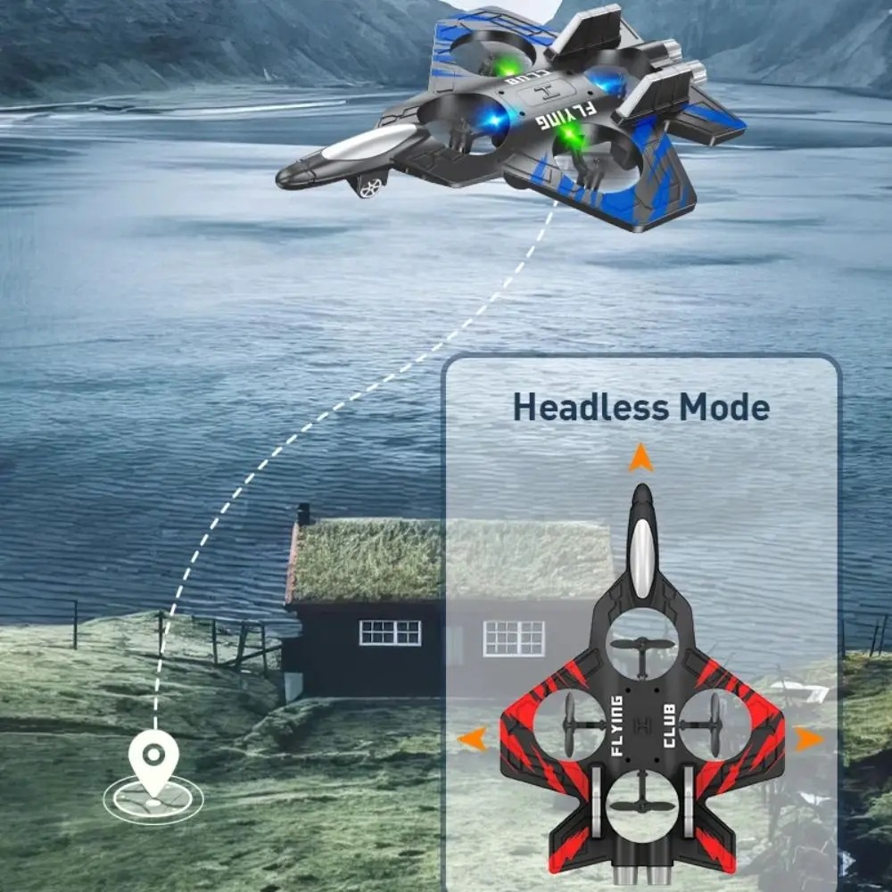 2.4G 스턴트 원격 조종 글라이더 비행 헬리콥터 RC - Drone Rc Fighter Jet 리뷰 및 가격