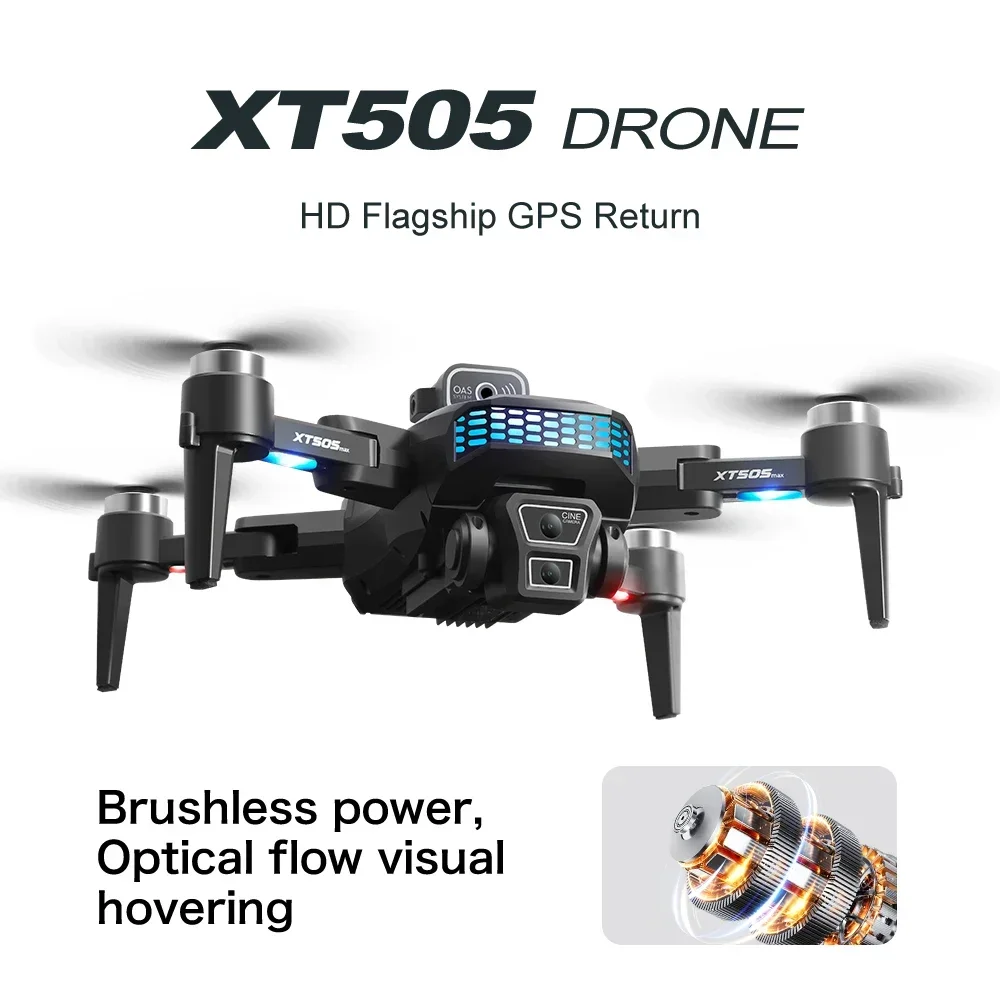드론 XT505 HD 듀얼 카메라 GPS 5G 와이파이 - Xt505 Rc Drone 리뷰 및 가격