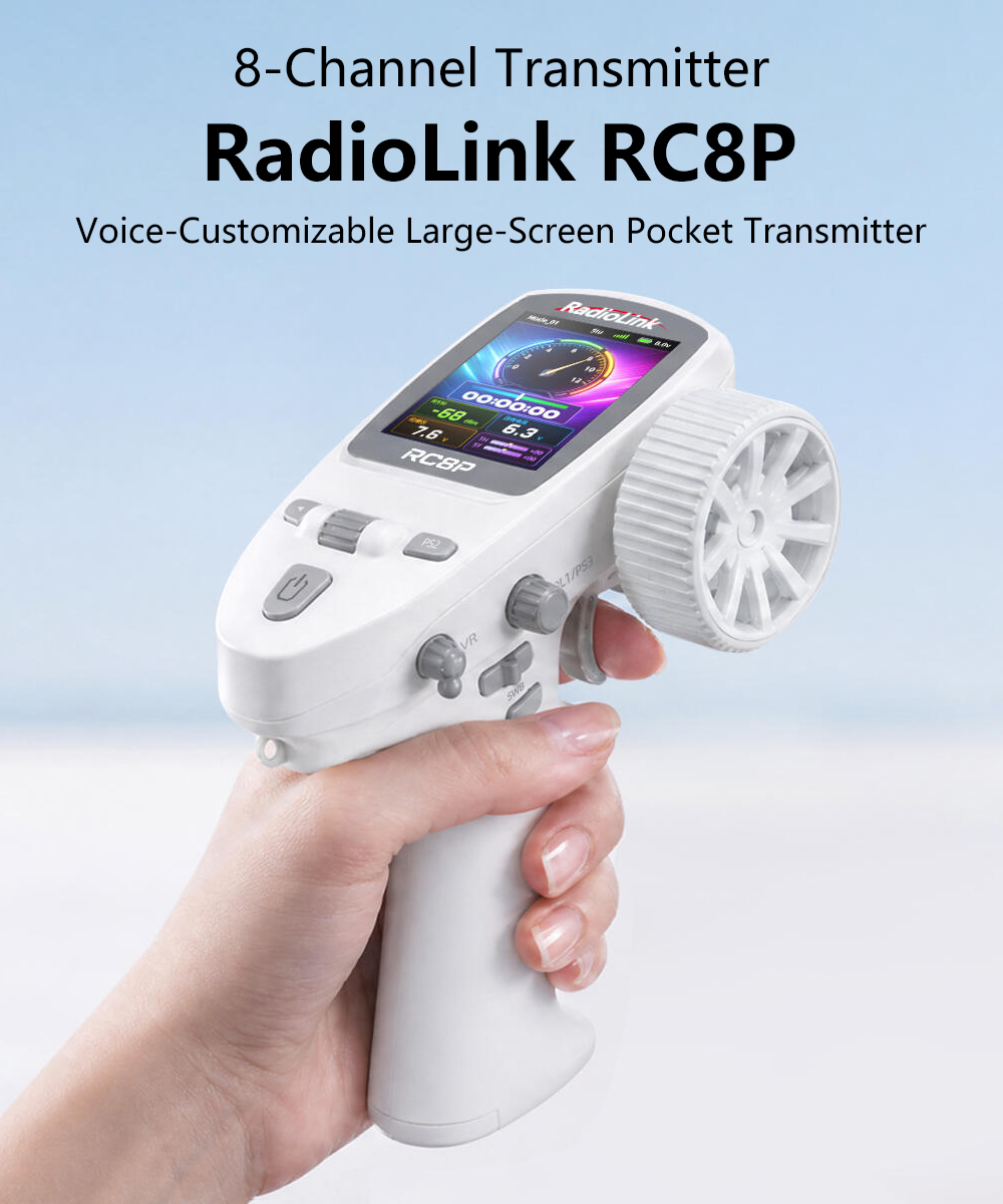 RadioLink RC8P 송신기 8채널 무선 조종기, - Telemetry Module Rc 리뷰 및 가격