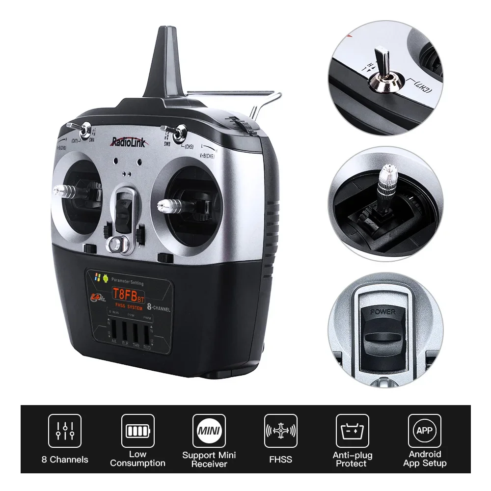 Radiolink T8FB RC 컨트롤러: 2.4G F - Drone Rc Setup 리뷰 및 가격