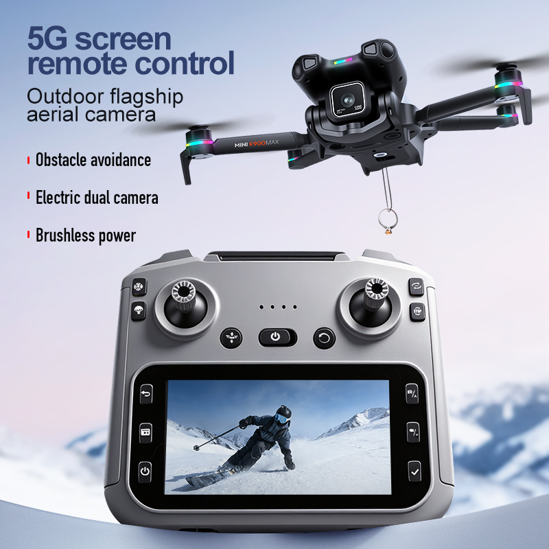 새로운 K900 MAX GPS 드론 카메라 낚시 에어드 - Fpv Camera Cmos 리뷰 및 가격